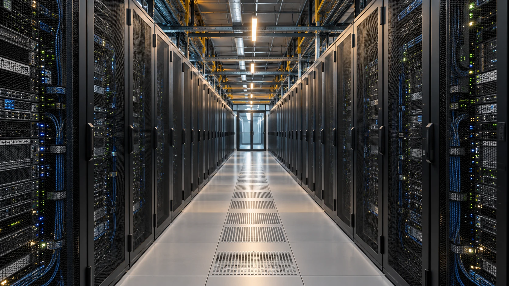 Illustrative server infrastructure for website hosting