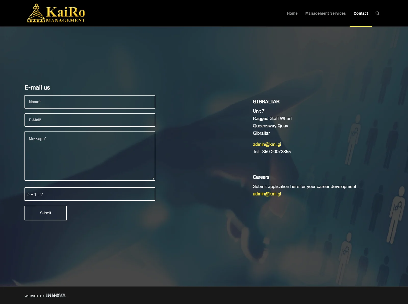 KaiRo Management — archived project screen 3