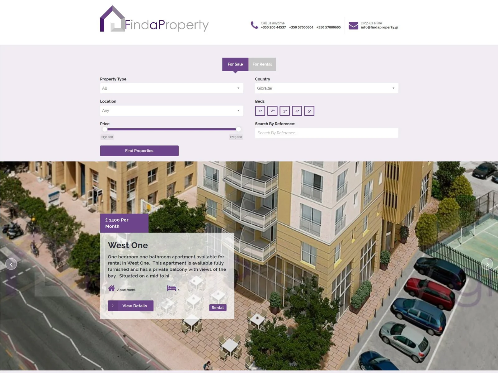 FindaProperty — archived project screen 2