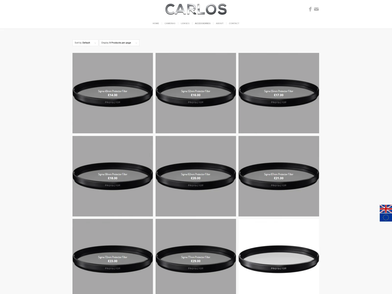 Carlos Gibraltar — archived project screen 4