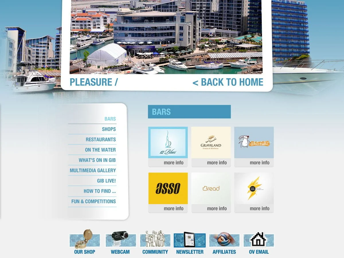 Ocean Village — archived project screen 3