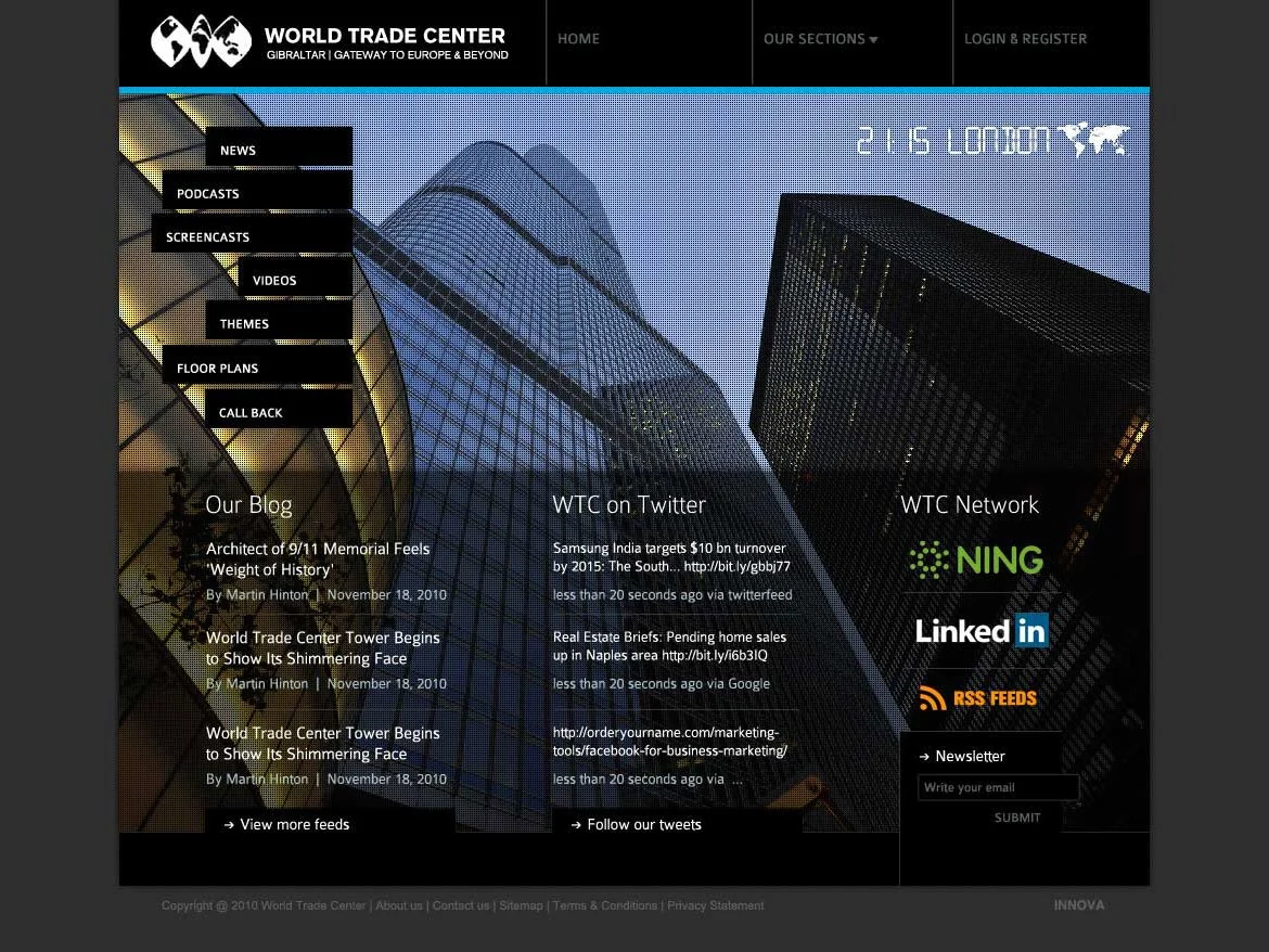 World Trade Center historical website