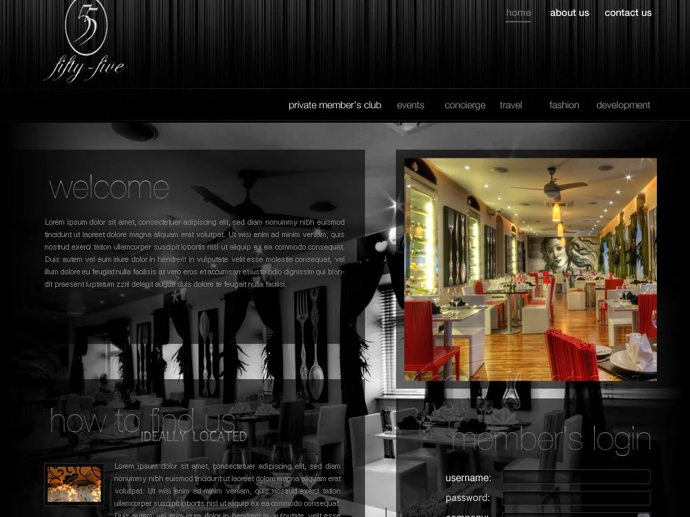 Fifty Five — archived project screen 3