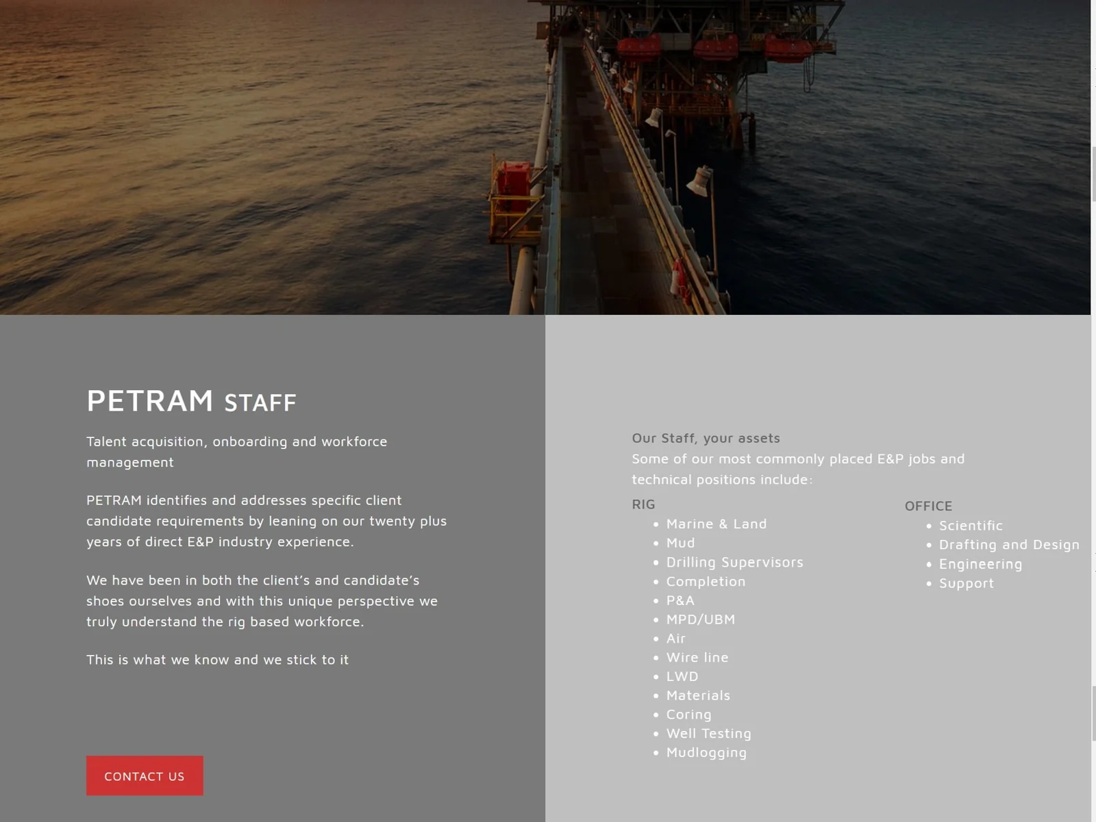 Petram — archived project screen 2