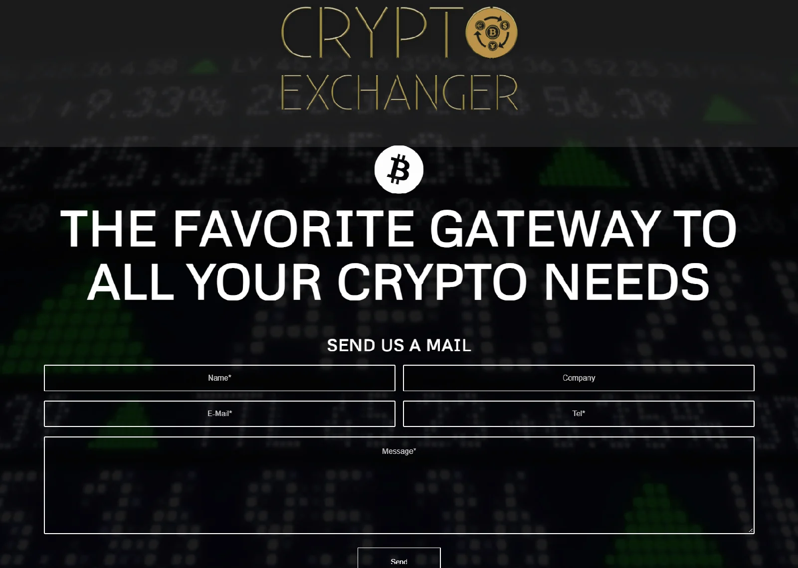 Crypto Exchanger historical website
