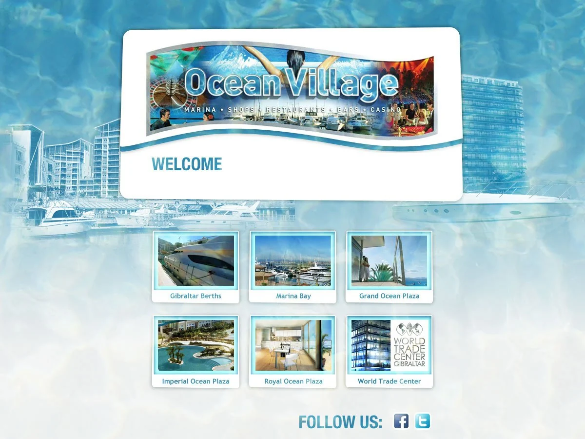 Ocean Village historical website