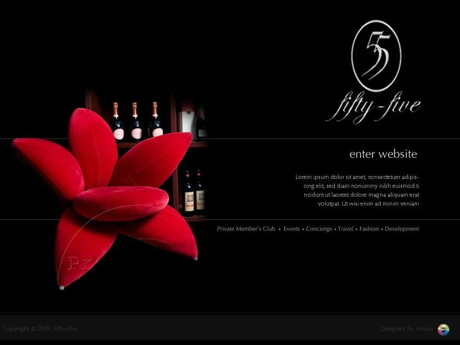 Fifty Five — archived project screen 4