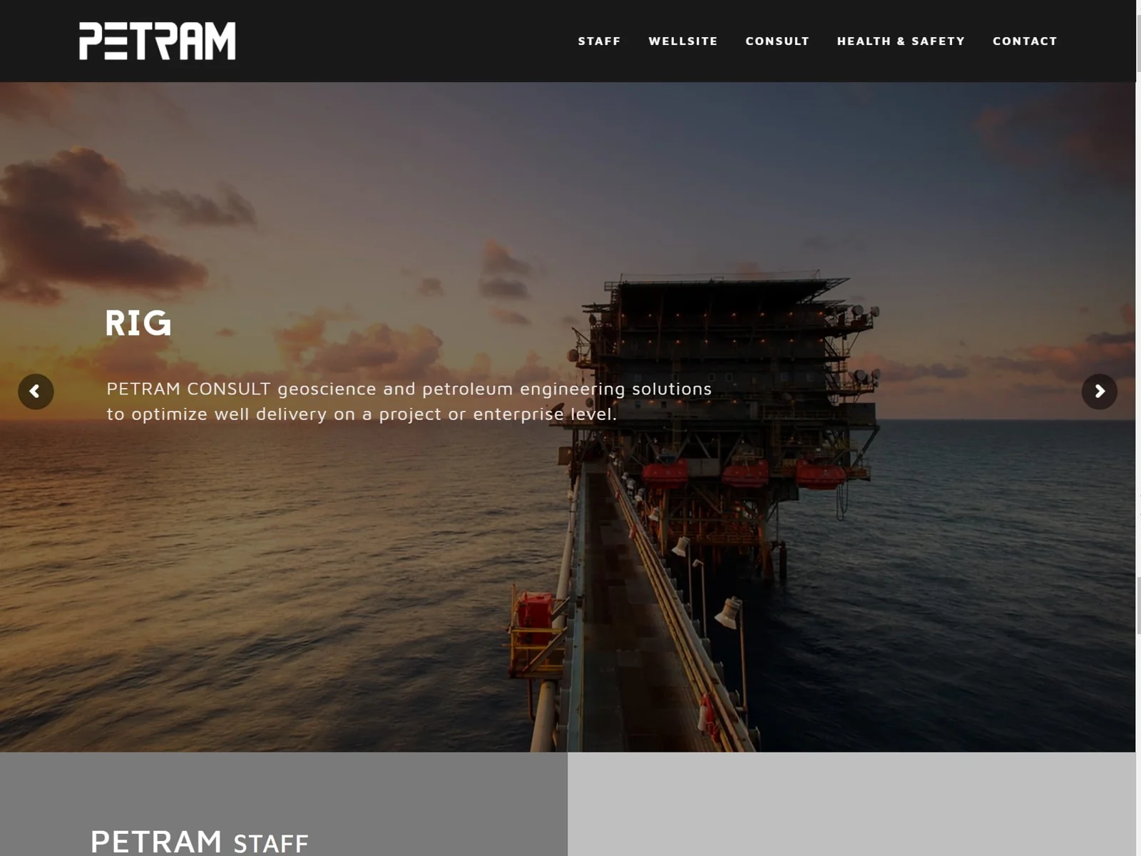 Petram historical website