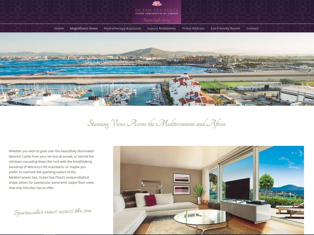 Ocean Spa Plaza — archived project screen 7